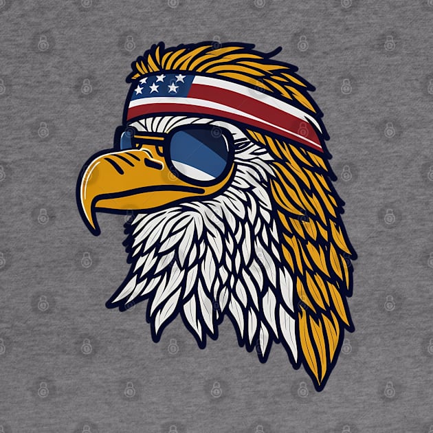 4th of July Eagle American Flag Independence USA Patriotic by starryskin